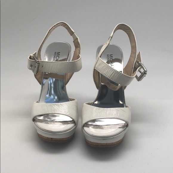 Authentic Michael Kors Wedge Sandals size 6 - Picture 7 of 8